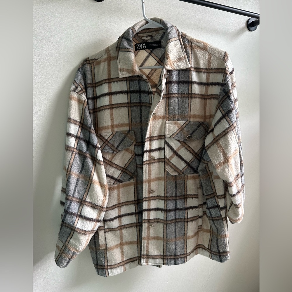 Zara Flannel Jacket